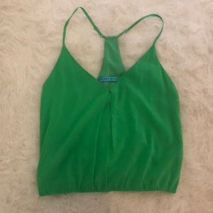 Alice & Olivia silk tank